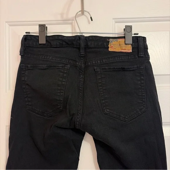 Ralph Lauren Denim & Supply Black Straight Leg Women’s Jeans Sz 28/34 Tall Long - Picture 6 of 10